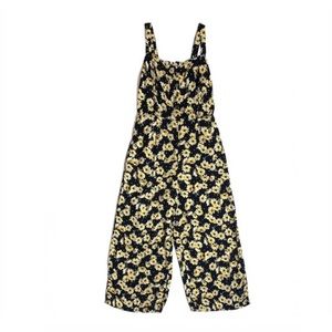 Wild Fable black sunflower jumpsuit with pockets